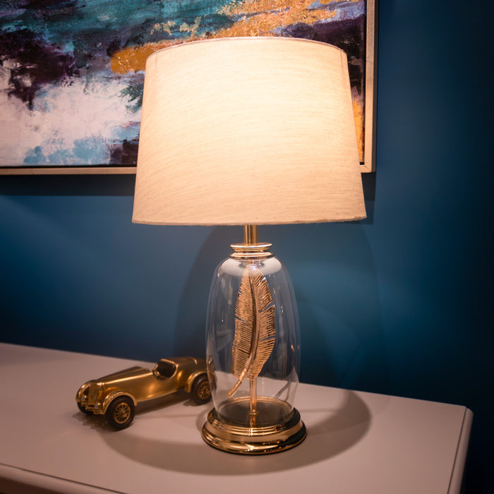 Sora Feather Table Lamp 50cm