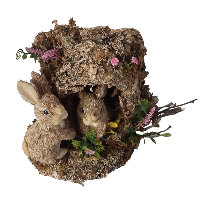 Easter Bunnies Burrow 24cm