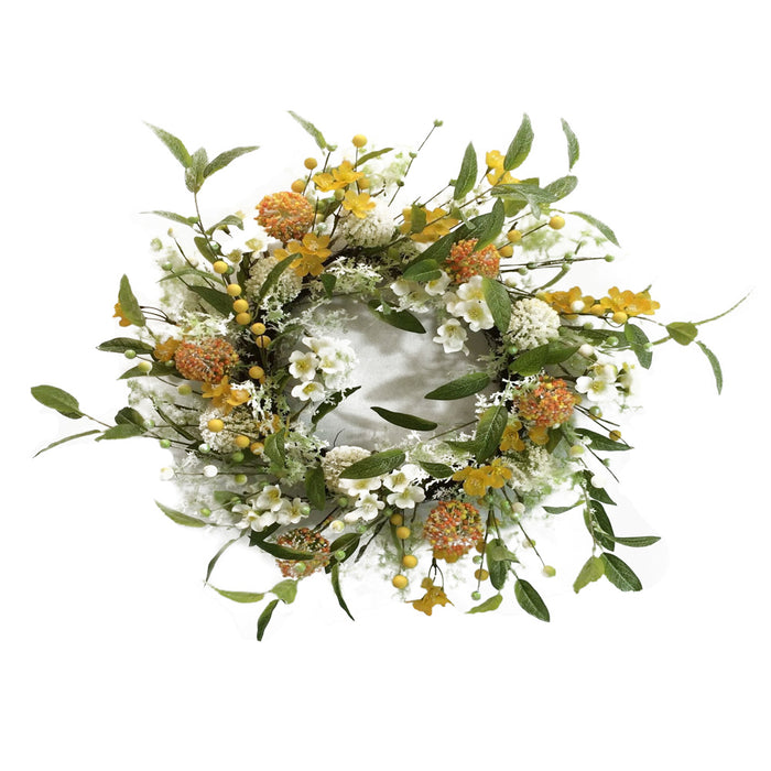 Spring Wildflower Wreath 66cm