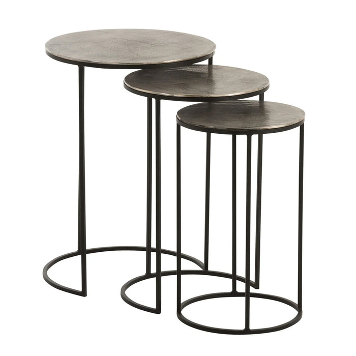 Sol S/3 Nesting Tables Round