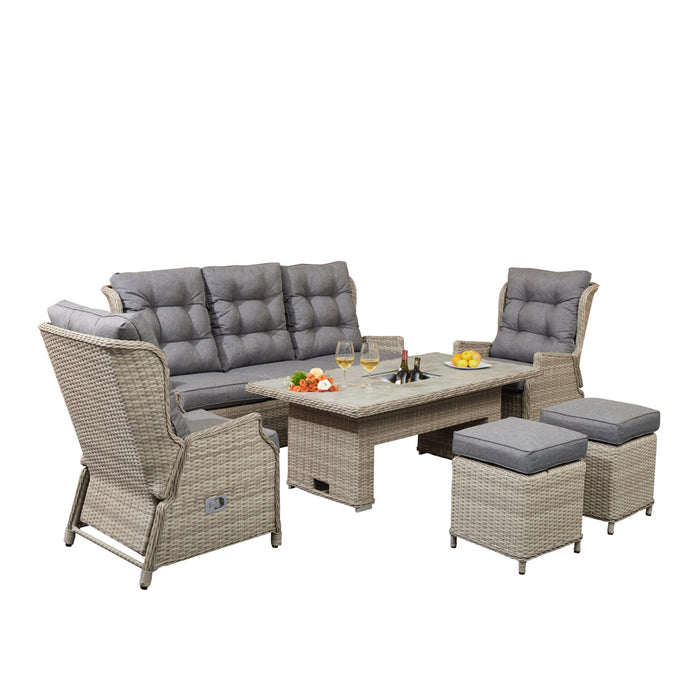 Cambridge Ice Bucket Lounge Sofa Set