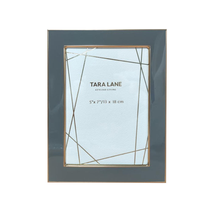 Ella Photo Frame Grey/gold 5 X 7