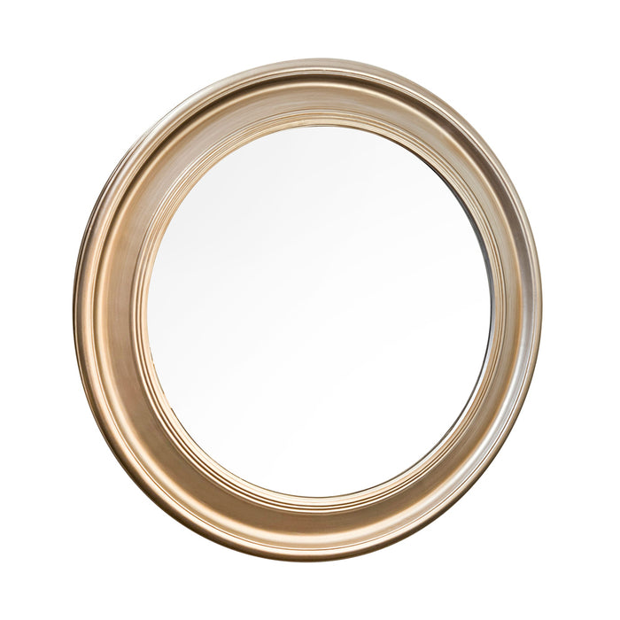 Macy Round Mirror Champagne 90cm