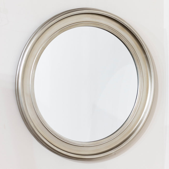 Macy Round Mirror Champagne 90cm