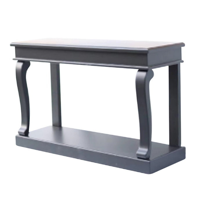 Scroll Black 130cm Console Table