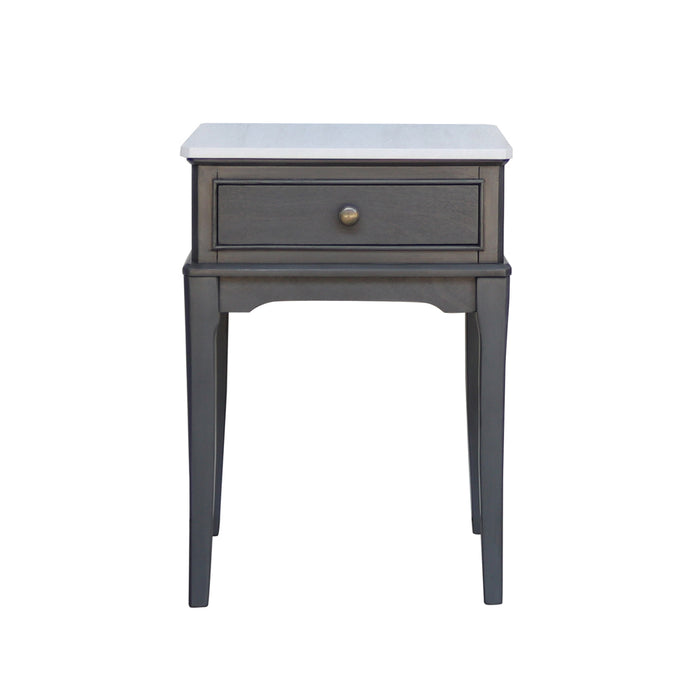 Monroe 1 Dr Accent Table With Marble Top Russell