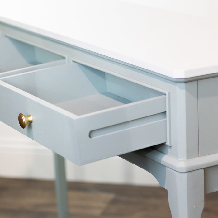 Monroe 3 Dr Console With Marble Top Sage