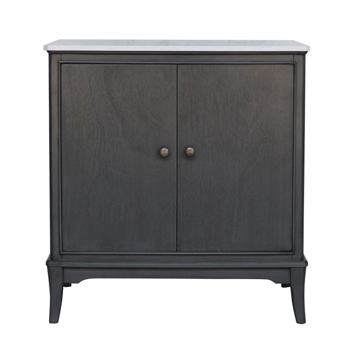 Monroe 2 Door Cabinet With Marble Top Russell