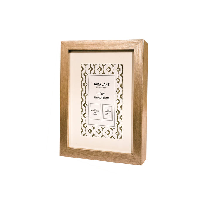 Gallery Photo Frame 4 X 6 Champagne