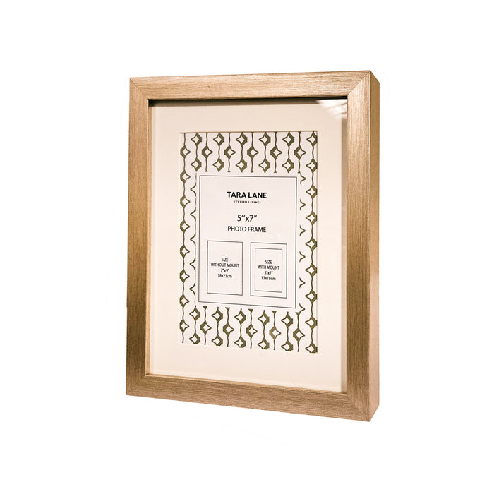 Gallery Photo Frame 5 X 7 Champagne