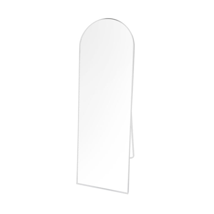 Modena Floor Standing Mirror White 160cm