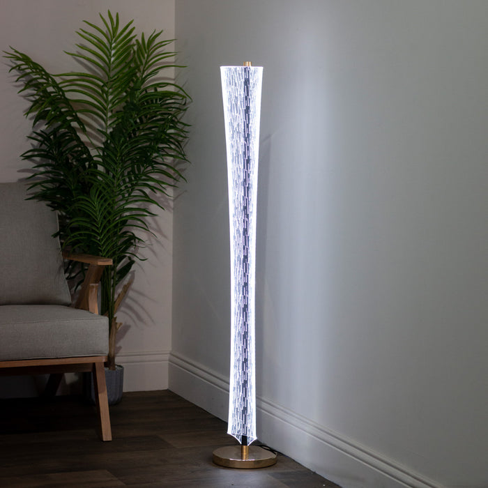 Imani Led Acrylic Floor Lamp 125cm