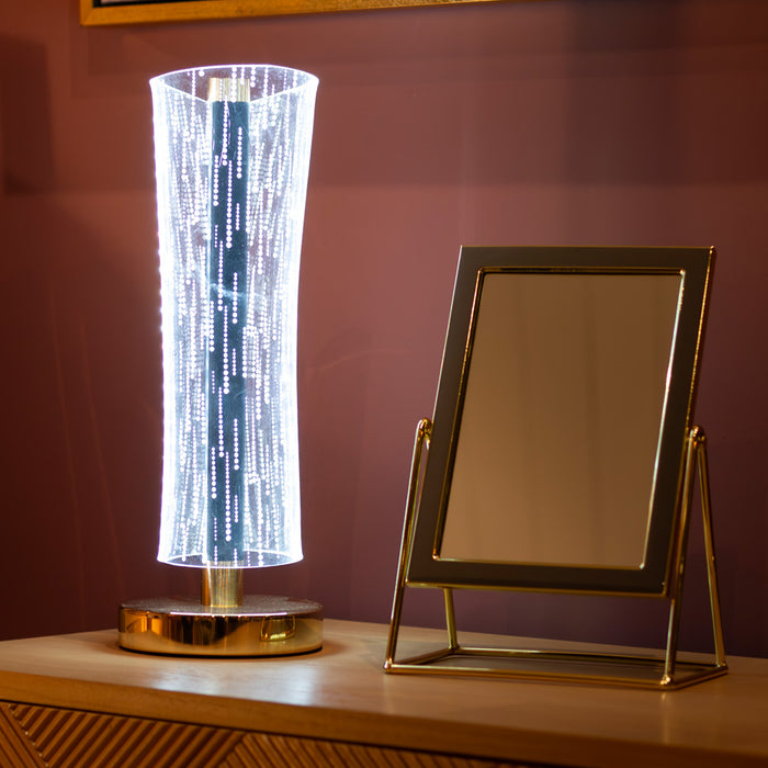 Imani Led Acrylic Table Lamp 33cm