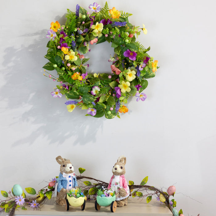 Spring Floral Wreath 50cm