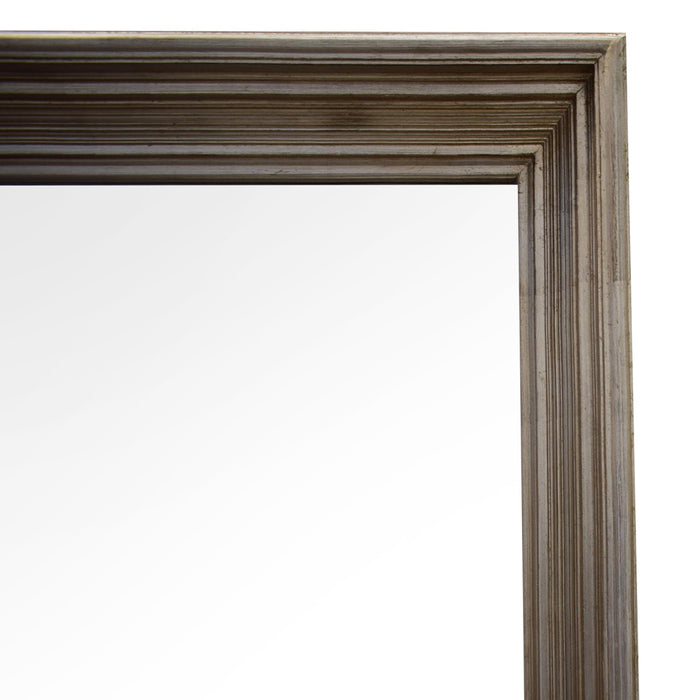 Lily Rectangle Mirror 78 X 98cm Champagne