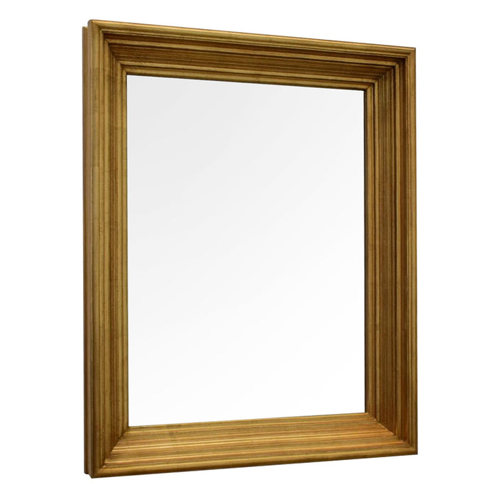 Lily Rectangle Mirror 78 X 98cm Gold