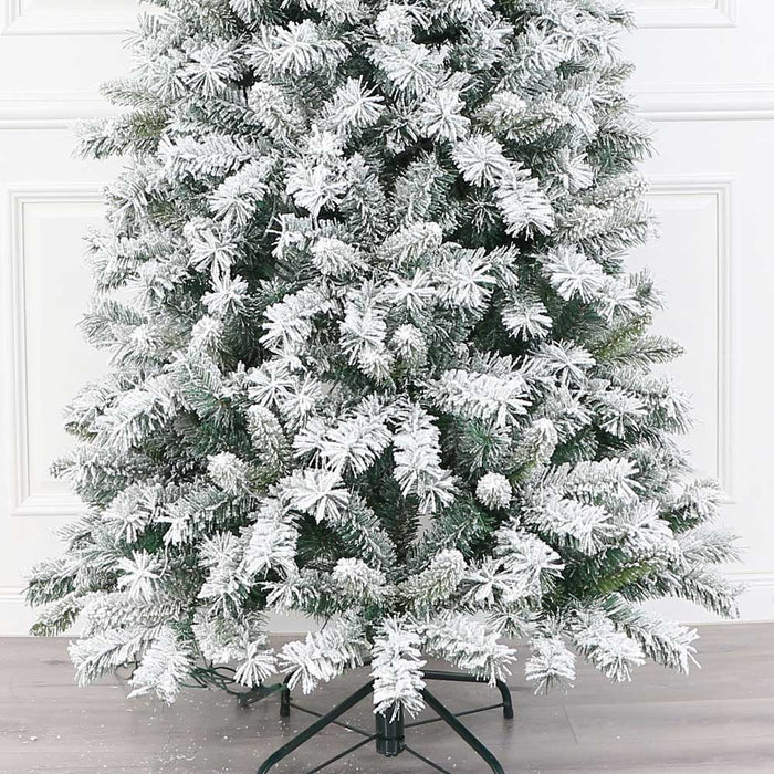 7ft Flocked Christmas Tree