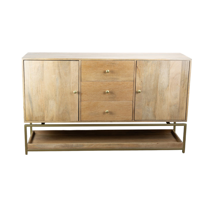 Beki 6 Drw Dresser Natural Mango