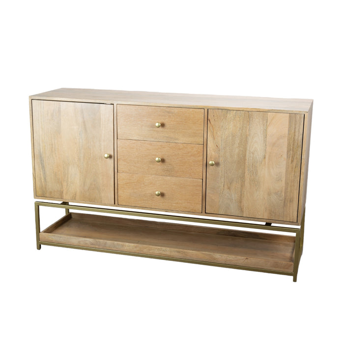 Beki 6 Drw Dresser Natural Mango