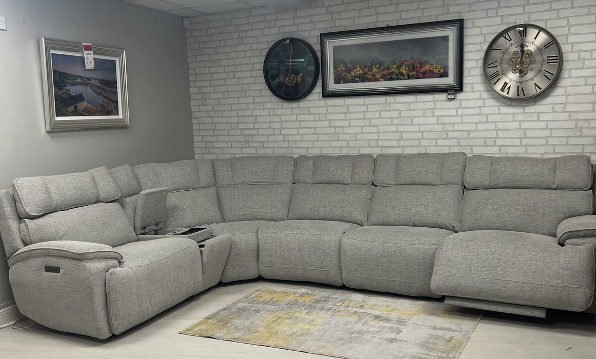 Apex media corner recliner suite