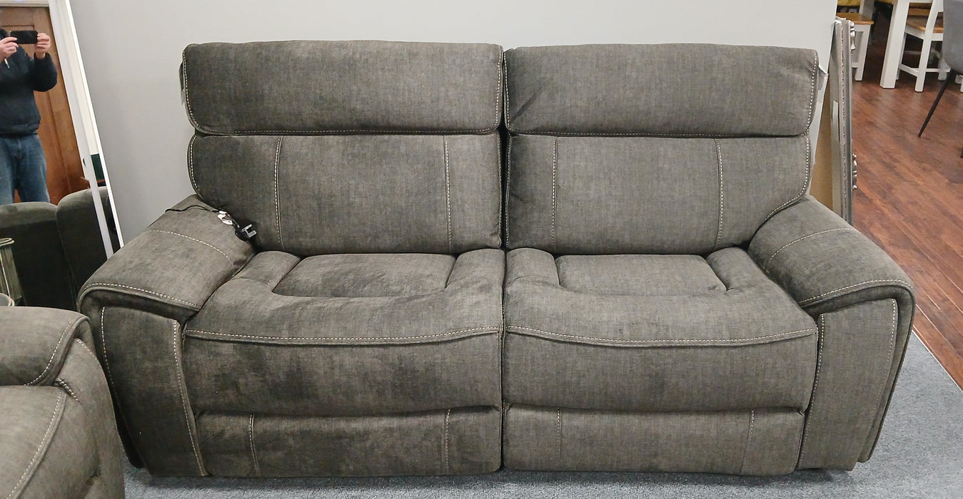 Brooklyn 3+2+1 Sofa - Grey (Power Recliner)