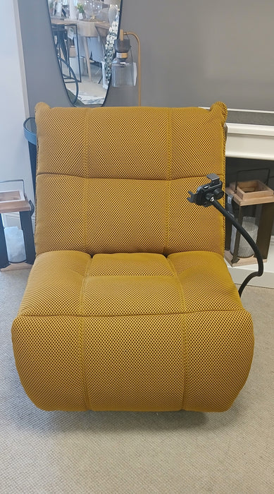 Clarke Swivel Rocker Power Recliner Chair - Mustard