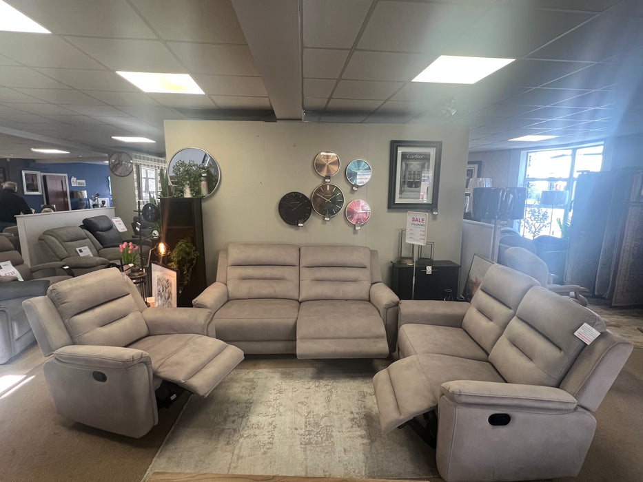 Colorado 3+2+1 Sofa - Latte