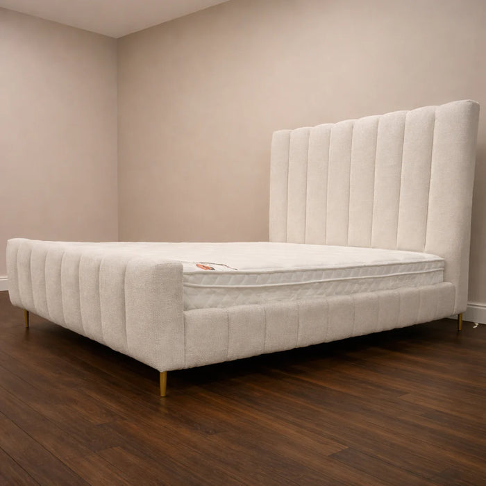 Ellie Hotel Style Pearl Bedframe|Pre-Order For January 2027 Delivery)