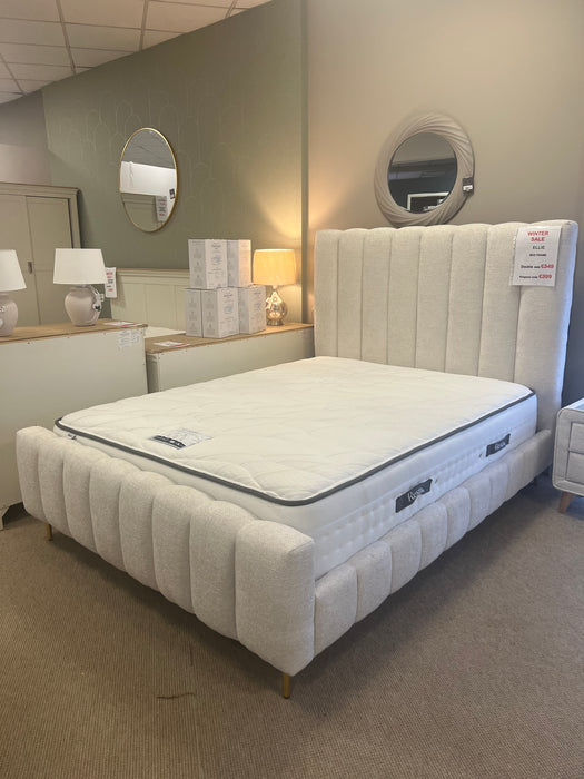 Ellie Hotel Style Pearl Bedframe|Pre-Order For January 2027 Delivery)