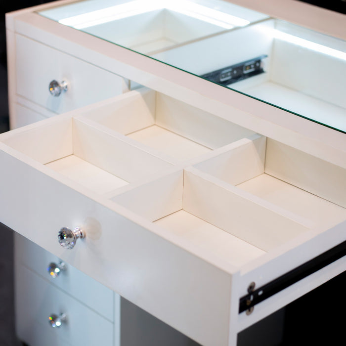 Erika hollywood dressing table bluetooth 120cm