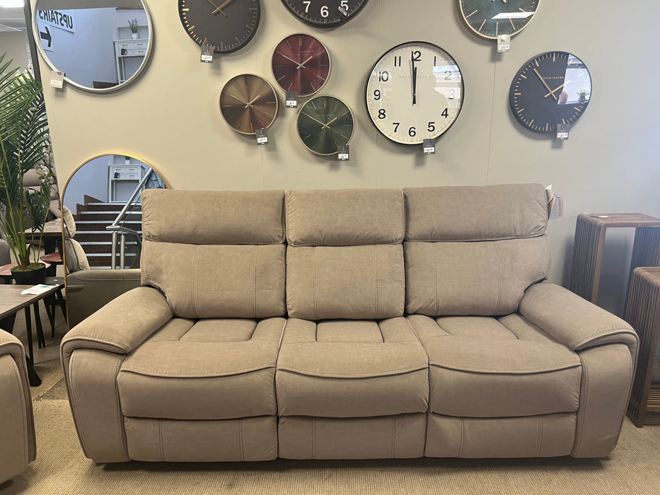 Malmo Beige 3+2 Motorized Reclining Suite