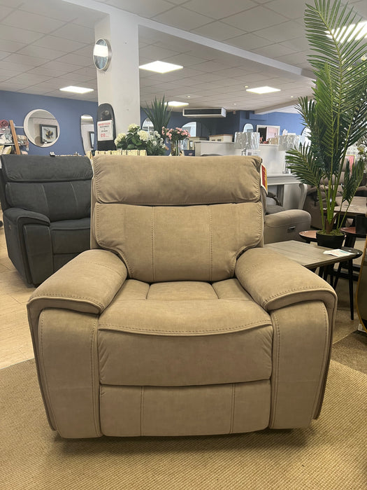 Malmo Beige 3+2+1 Motorized Reclining Suite