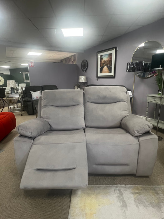 New York 2 seater Manual Recliner Sofa  Latte  ***Display Model***