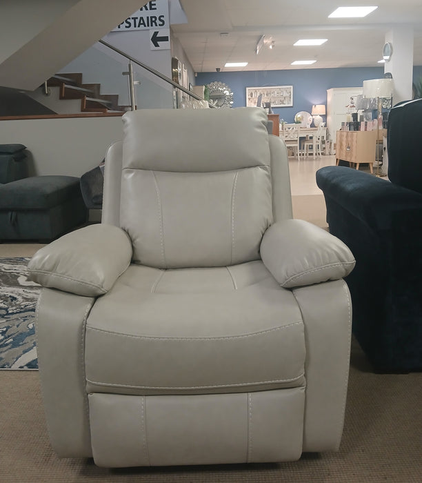 Positano Beige Reclining Armchair