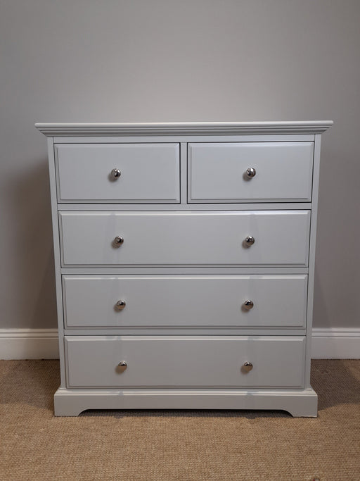 DOVER GREY 3+2 CHEST OF DRAWERS Chest of Drawers