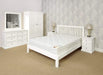 TRENT WHITE KINGSIZE BEDFRAME Bed Frame