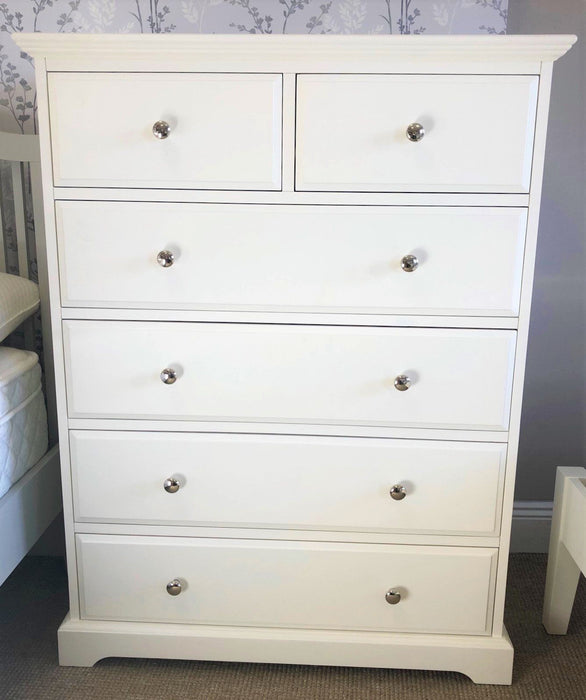 DOVER IVORY 4+2 CHEST OF DRAWERS Chest of Drawers