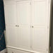 DOVER IVORY 3 DOOR WARDROBE Wardrobe