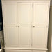 DOVER IVORY 3 DOOR WARDROBE Wardrobe