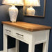 HARVEST IVORY 2 DRAWER HALL TABLE Hall Table