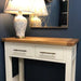 HARVEST IVORY 2 DRAWER HALL TABLE Hall Table