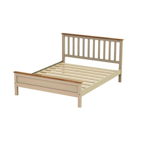SALLY IVORY SMALL DOUBLE BEDFRAME