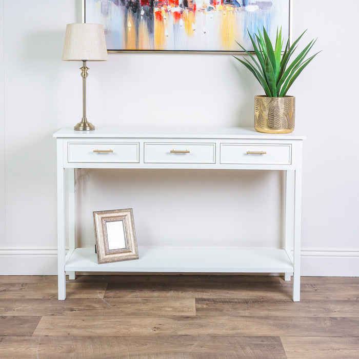 Ainsley 3 Drawer Console Table