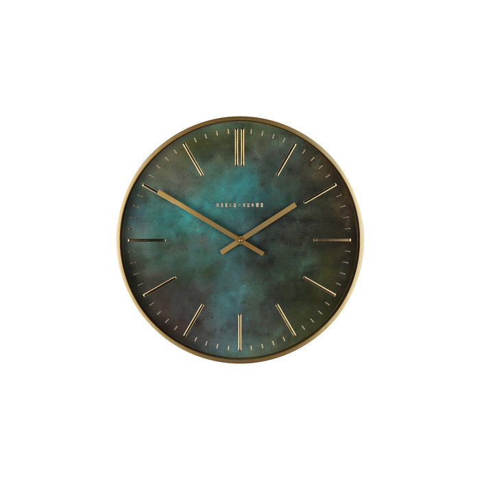 Baker And Brown Galaxy Clock Blue 40cm