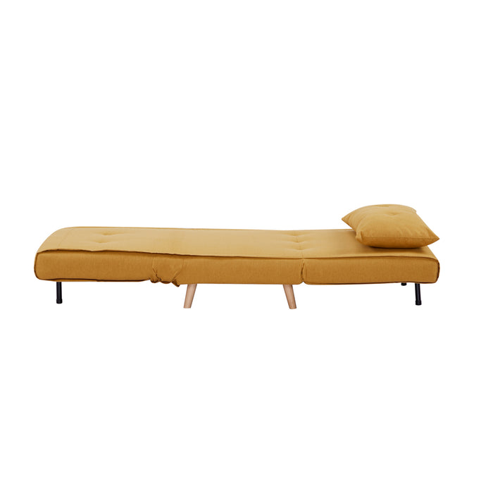 Haru Single Sofa Bed Yellow