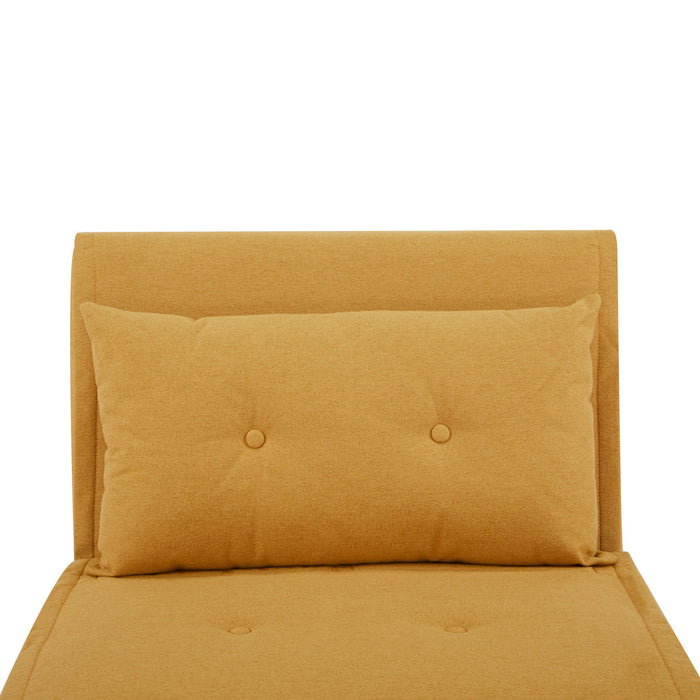 Haru Single Sofa Bed Yellow