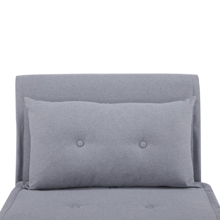 Haru Single Sofa Bed Light Grey