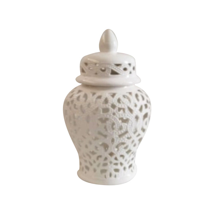 Alessia Cut-out Ginger Jar 36cm