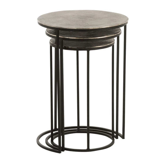 Sol S/3 Nesting Tables Round