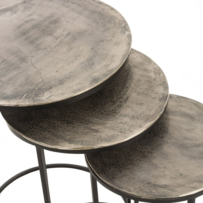 Sol S/3 Nesting Tables Round